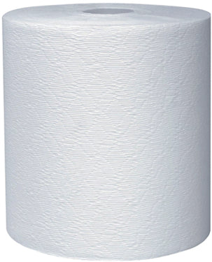 TOWELS HARD ROLL 8 X600 WHITE 6/CT