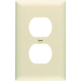 10-Pack Ivory Duplex Outlet Nylon Wall Plate