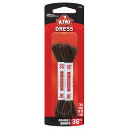 Shoe Laces, Brown Dress, 36-In., 2-Pr.
