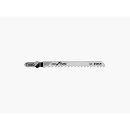 5-Pack 4-Inch 6-TPI High Carbide Steel T-Shank Jigsaw Blade