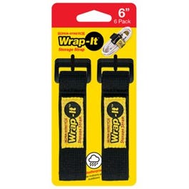 Super Stretch Storage Straps, 6-In., 6-Pk.