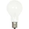 Satco 40W Frosted Soft White Intermediate A15 Incandescent Ceiling Fan Light Bulb (2-Pack)
