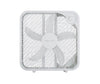 Denali Aire 3-Speed White Weather Resistant Box Fan