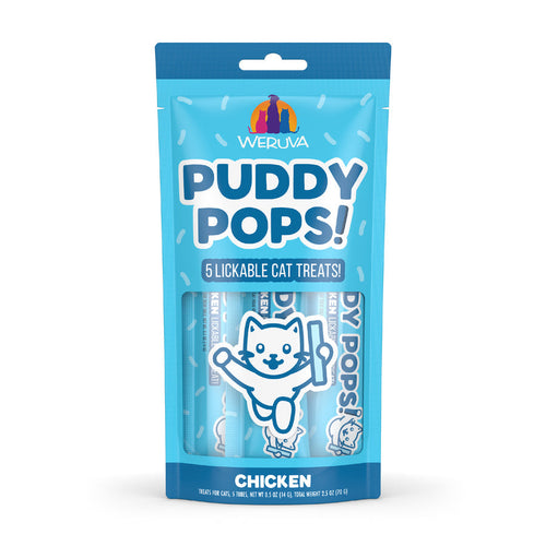 Weruva Puddy Pops Lickable Chicken Cat Treat