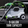 Ego POWER+ 9 Gallon Wet/Dry Vacuum