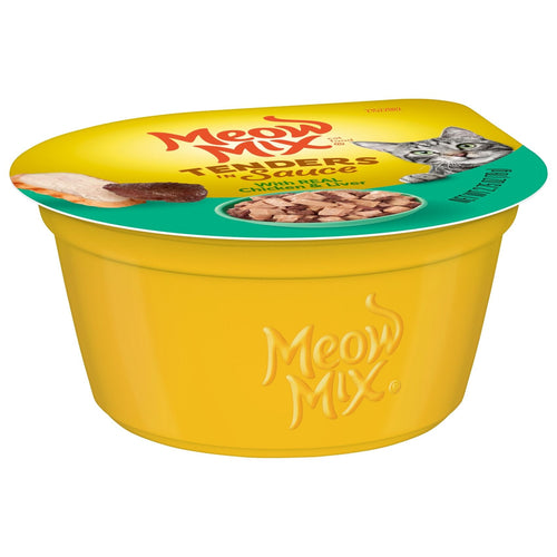 Meow Mix Tenders in Sauce With Real Chicken & Liver Wet Cat Food