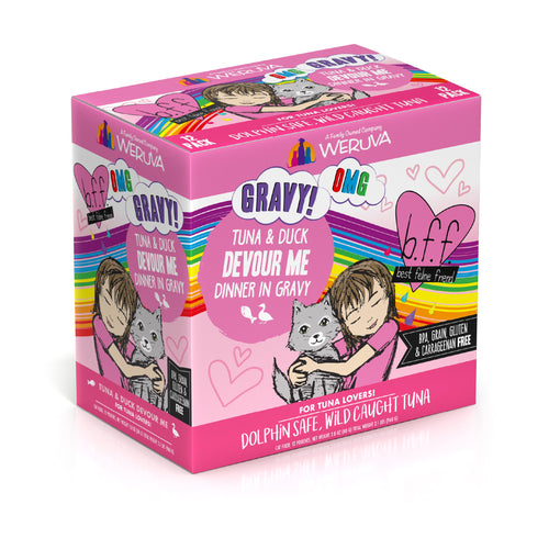 Weruva BFF Tuna & Duck Devour Me Pouches Wet Cat Food