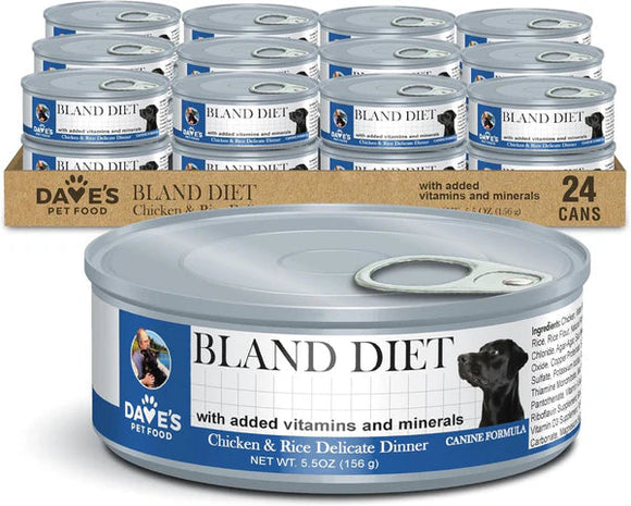 Dave's Restricted Diet Bland for Dogs – Chicken and Rice Wet Dog Food