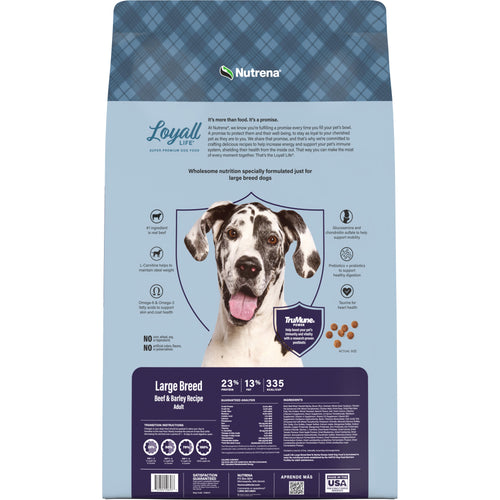 Nutrena® Loyall Life® Large Breed Beef & Barley Recipe Adult Dog Food