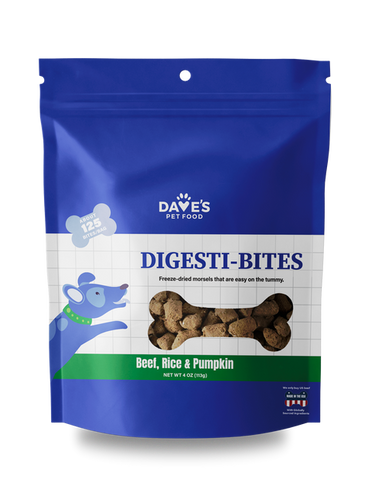 Dave's Digesti-Bites Beef, Rice & Pumpkin Dog Treats