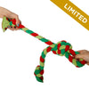 Tall Tails Winter Braided Fleece Tug Dog Toy