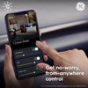GE Cync Smart LED Light Bulb, Soft White Decorative Candle Light, Works with Alexa and Google Home, Small Candelabra Base