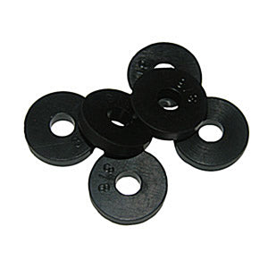 Lasco Flat Bibb Washer Black Neoprene Rubber