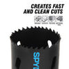 Spyder 600095CF 3-1/4 Bi-Metal Hole Saw Rapid Core Eject™