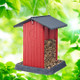 North States Village Collection Red Shed Birdfeeder