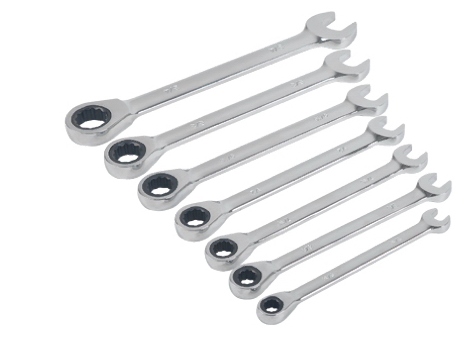 Master Mechanic 7-Pc. Ratcheting Wrench Set, SAE
