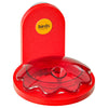Birds Choice Window Mount Hummingbird Feeder in Red Recycled Plastic