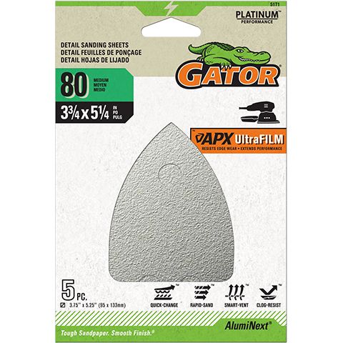 Gator APX UltraFilm Detail Sanding Sheets