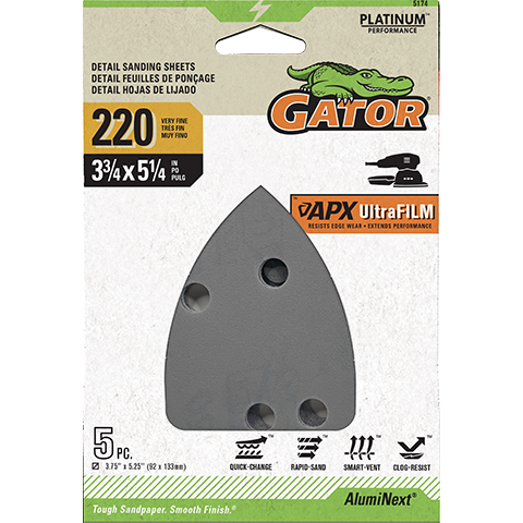 Gator APX UltraFilm Detail Sanding Sheets