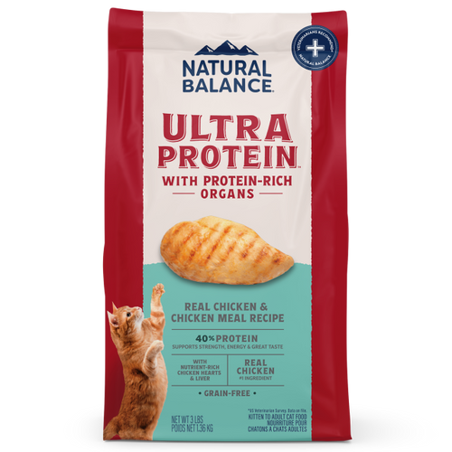 Natural Balance Real Chicken & Chicken Meal Recipe Dry Cat Food