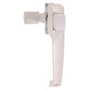 Hillman Hardware Essentials Pushbutton Latch White 1-1/4
