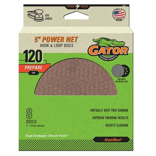 Gator PowerNet 5-in Mesh Sanding Discs