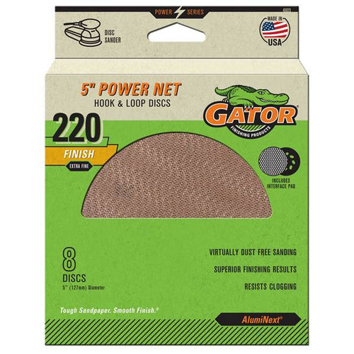 Gator PowerNet 5-in Mesh Sanding Discs