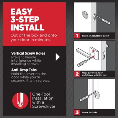 Kwikset Henley Lever Keyed Featuring SmartKey
