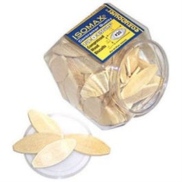 Compressed Wood Biscuit, #20, 75-Pk.