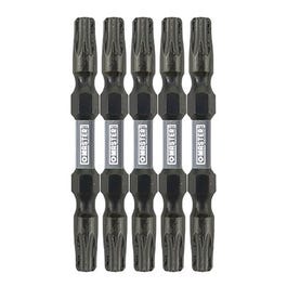 Double End Impact Screwdriver Bit, Torx T25, 5-Pk.