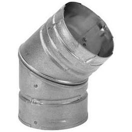 Pellet Vent Elbow, 45-Degree, 3-In.