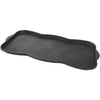 15x30 Black Recycled Plastic Contoured Boot Tray