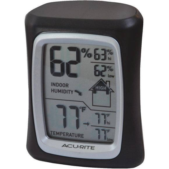 Acurite Fahrenheit & Celsius Digital 32 to 122 F, 0 to 50 C Hygrometer & Thermometer