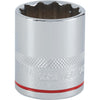 Channellock 1/2 In. Drive 1 In. 12-Point Shallow Standard Socket