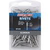 Channellock 1/8 In. Dia. x 1/2 In. Grip Aluminum Multigrip POP Rivet (100-Pack)
