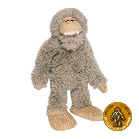 Tall Tails Stuffless Big Foot with Squeaker Dog Toy