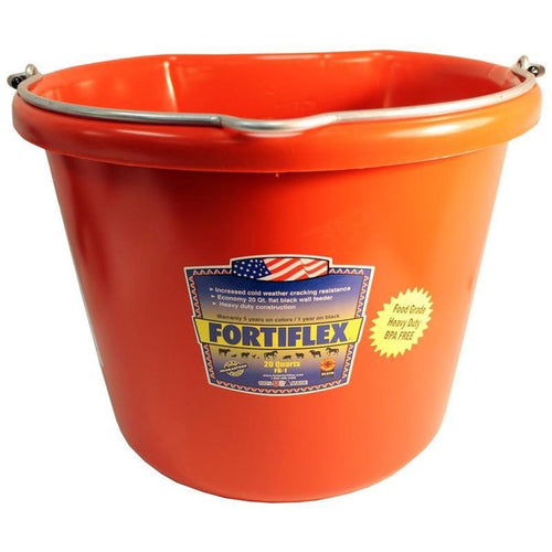 Fortiflex 20 Quart Economy Flat Back Bucket