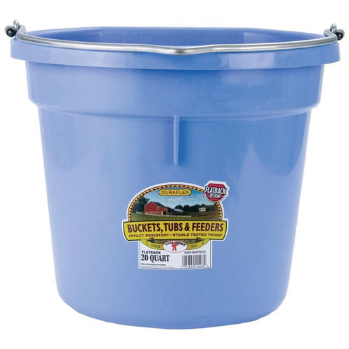 Little Giant 20 Quart Flat Back Bucket