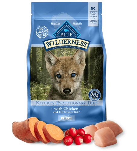 Blue Buffalo Wilderness™ PUPPIES Chicken Recipe